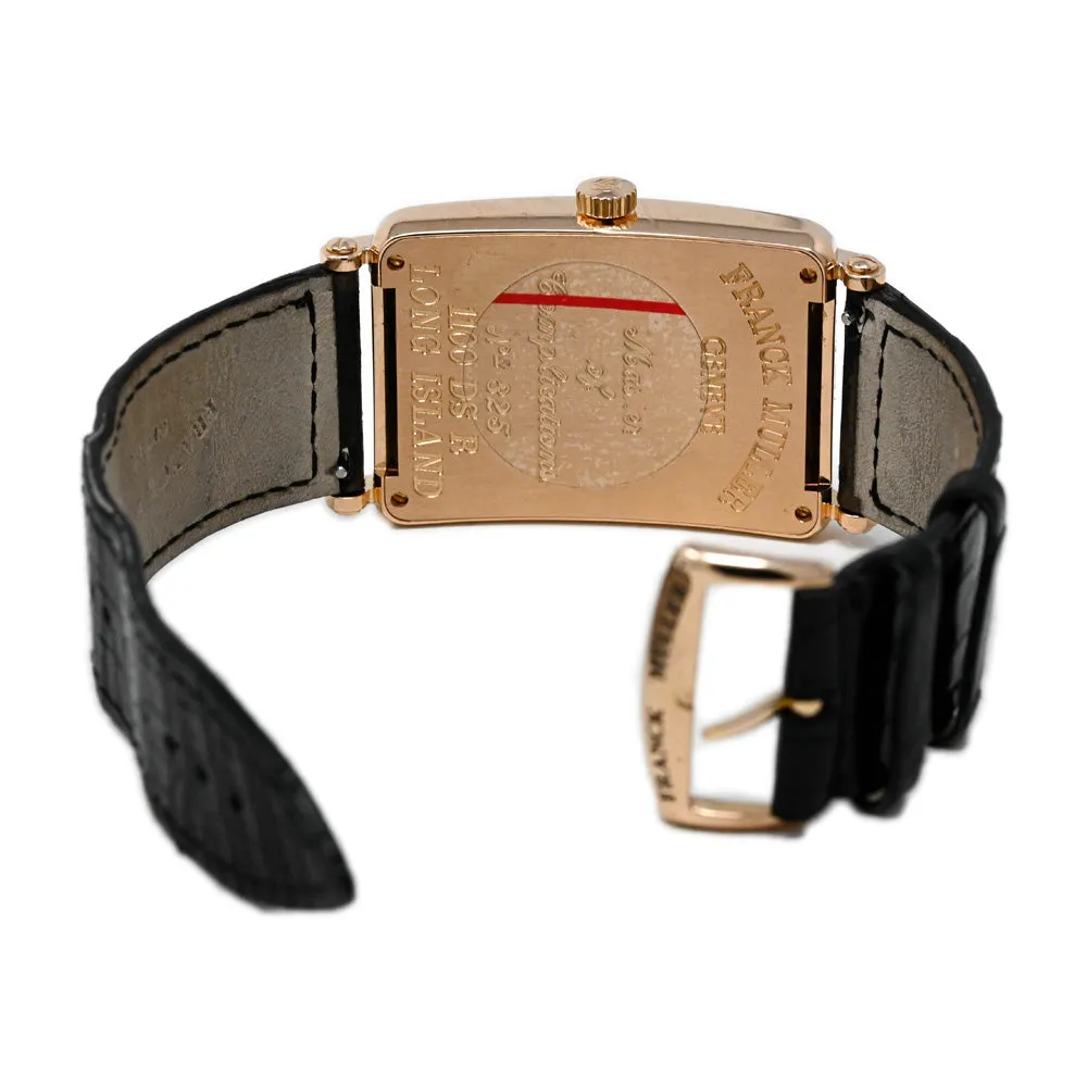 Franck Muller Long Island Rose Gold 45mm Off White Arabic Numeral Dial Watch Reference #: 1100 DS R