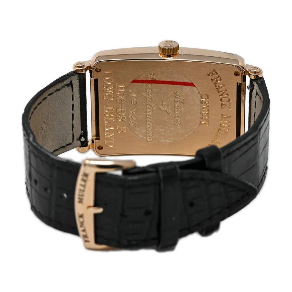 Franck Muller Long Island Rose Gold 45mm Off White Arabic Numeral Dial Watch Reference #: 1100 DS R