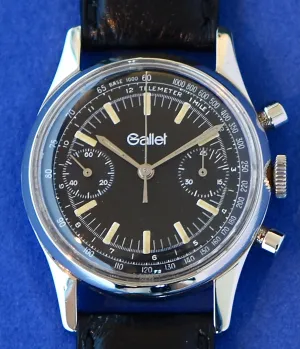 Gallet Chronograph Circa 1960s
