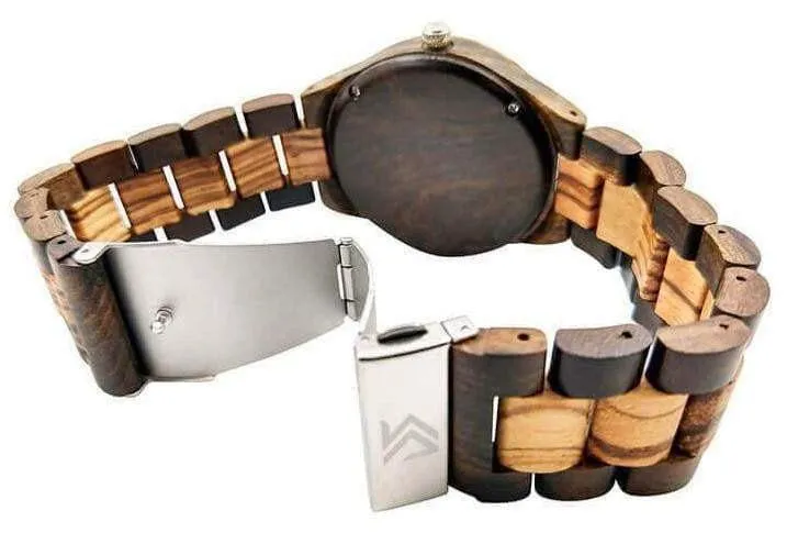 Groomsmen Set Of 12 Wooden Watches - Grandiose