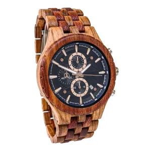 Groomsmen Set of 6 Wooden Watch Zebra | Gracil
