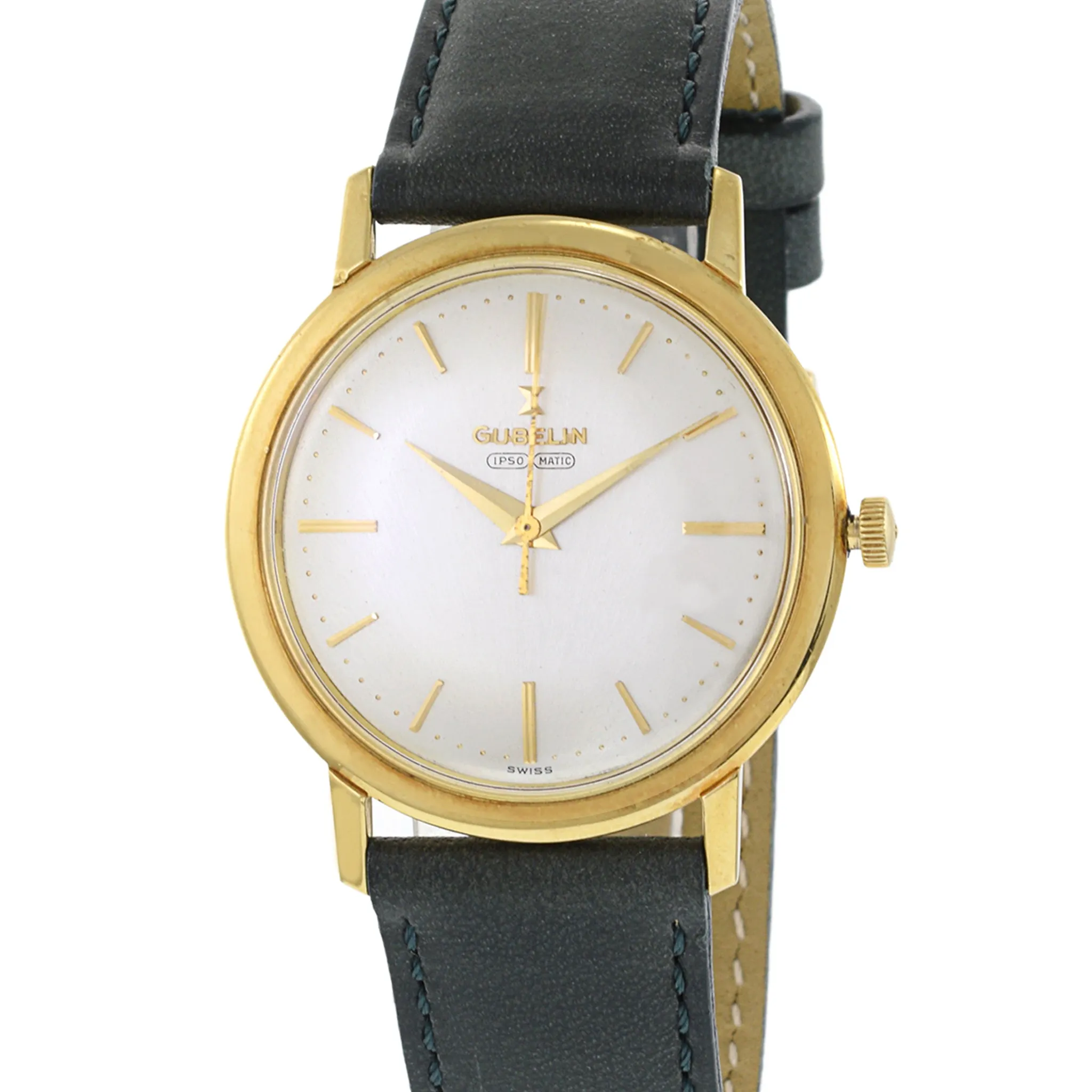 Gubelin Ipso Matic 18K Yellow Gold Calatrava