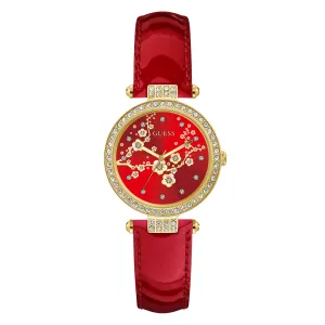 Guess Women's Watch Gold Tone Case Quartz
