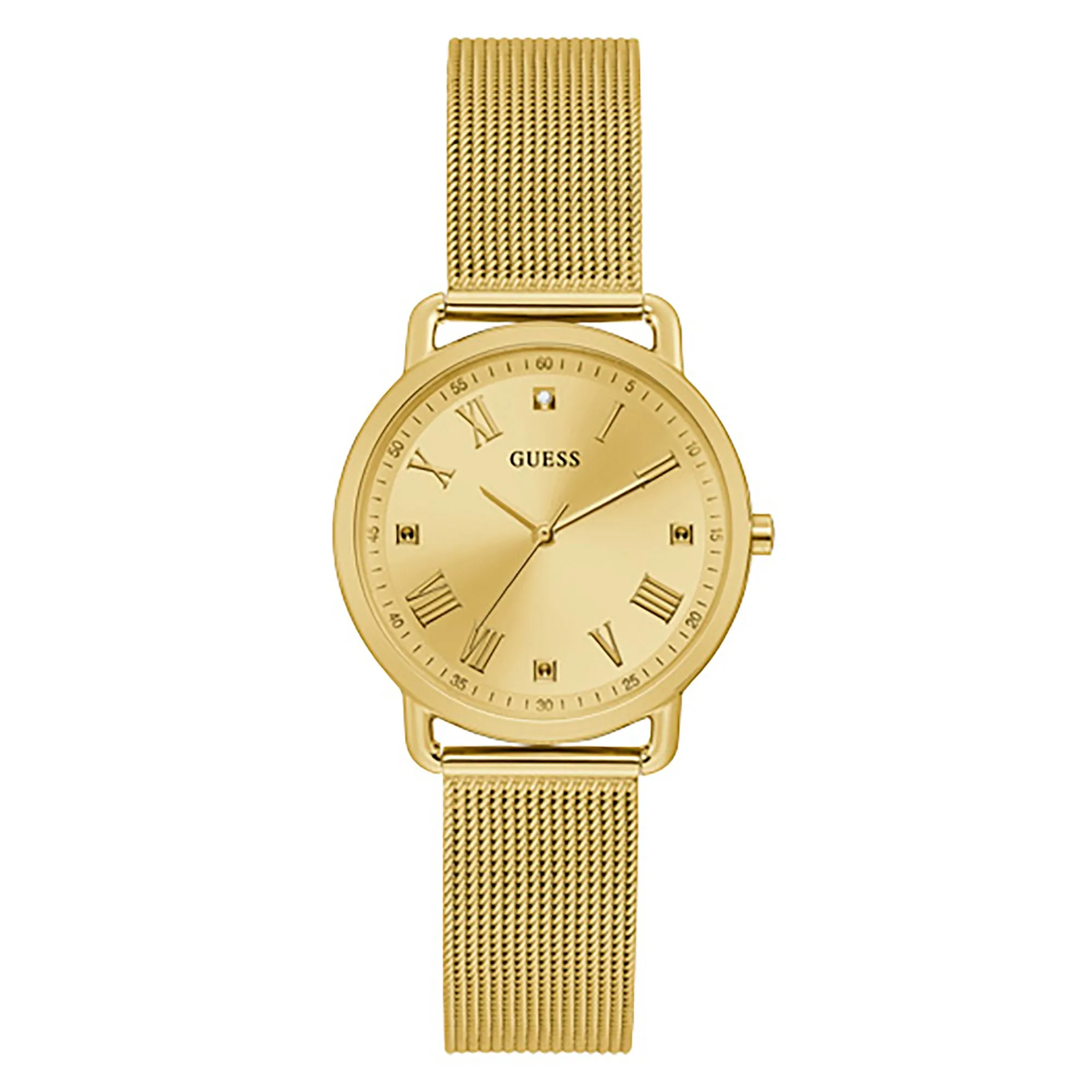Guess Women's Watch Gold Tone Case Quartz