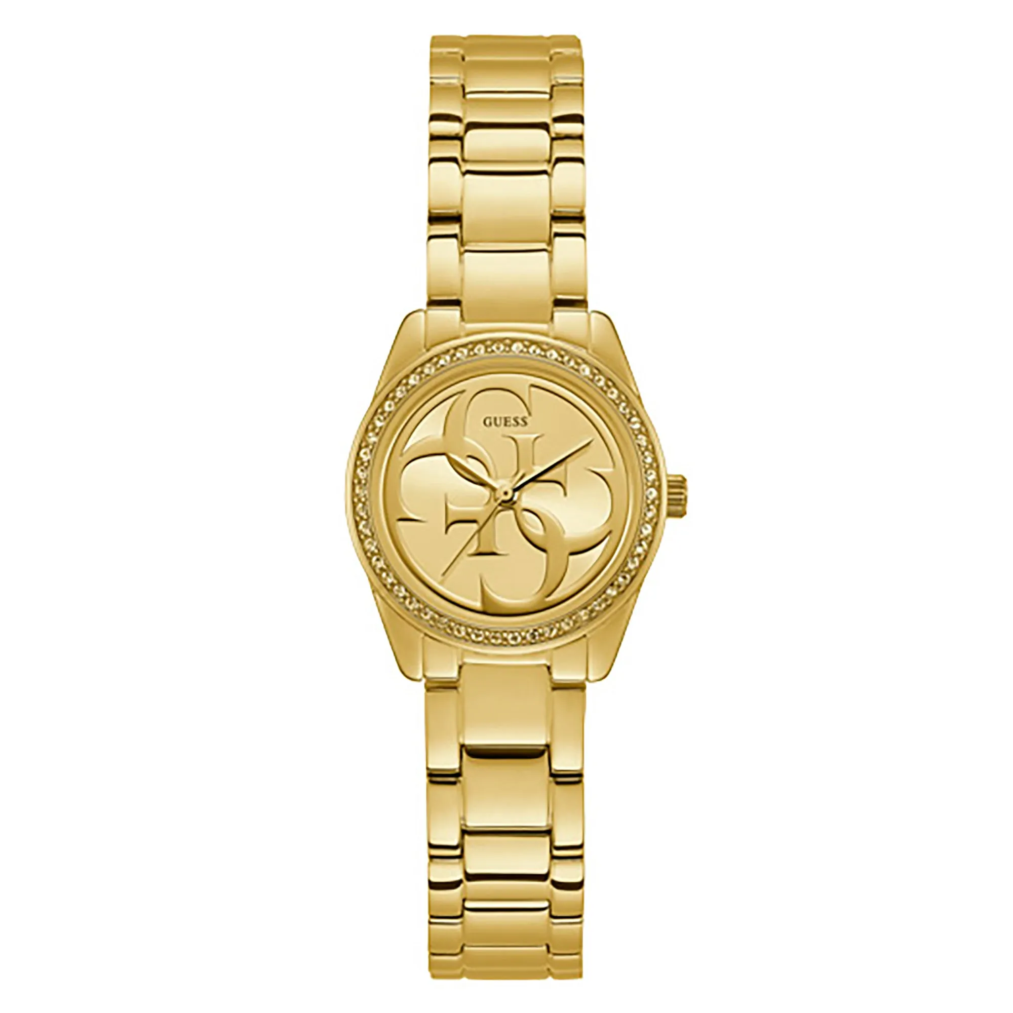 Guess Women's Watch Gold Tone Case Quartz