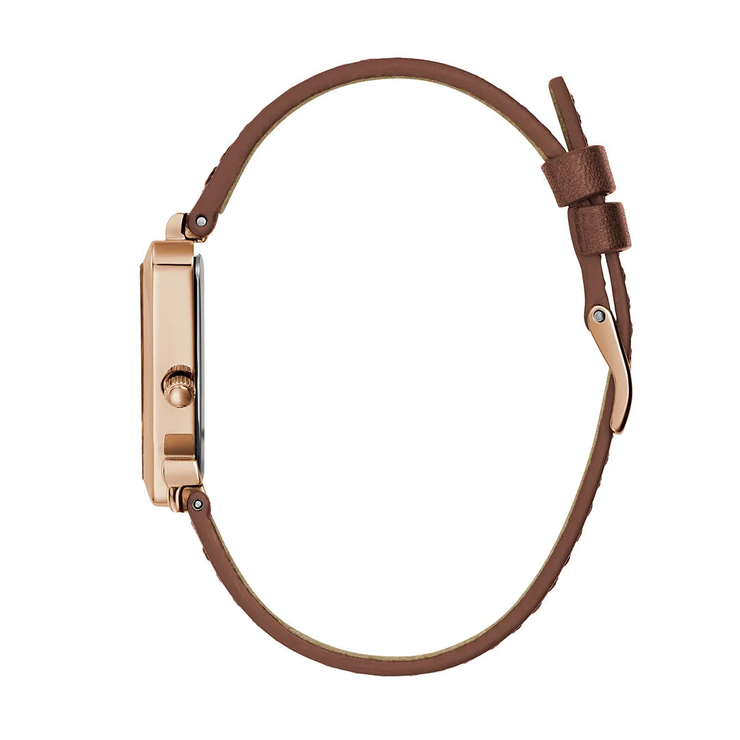 Guess Women's Watch Rose Gold Tone Case Quartz