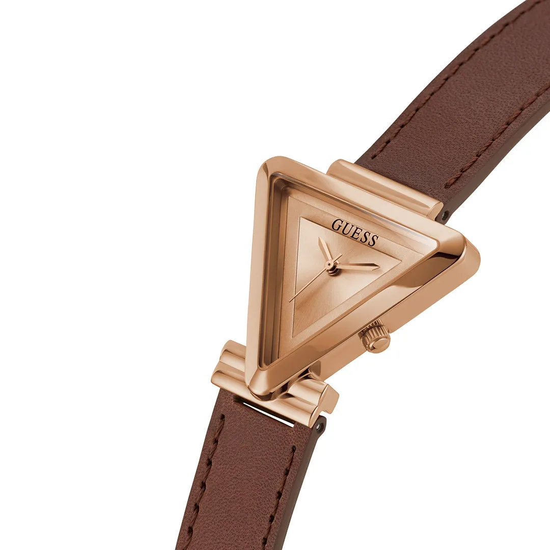 Guess Women's Watch Rose Gold Tone Case Quartz