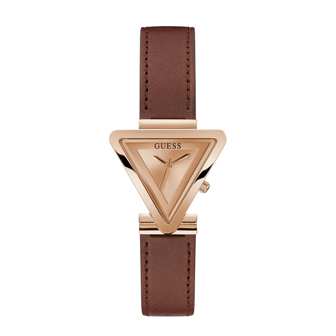 Guess Women's Watch Rose Gold Tone Case Quartz
