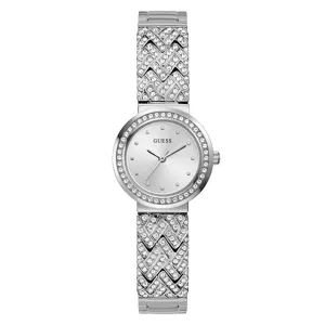 Guess Women's Watch Silver Tone Case Quartz