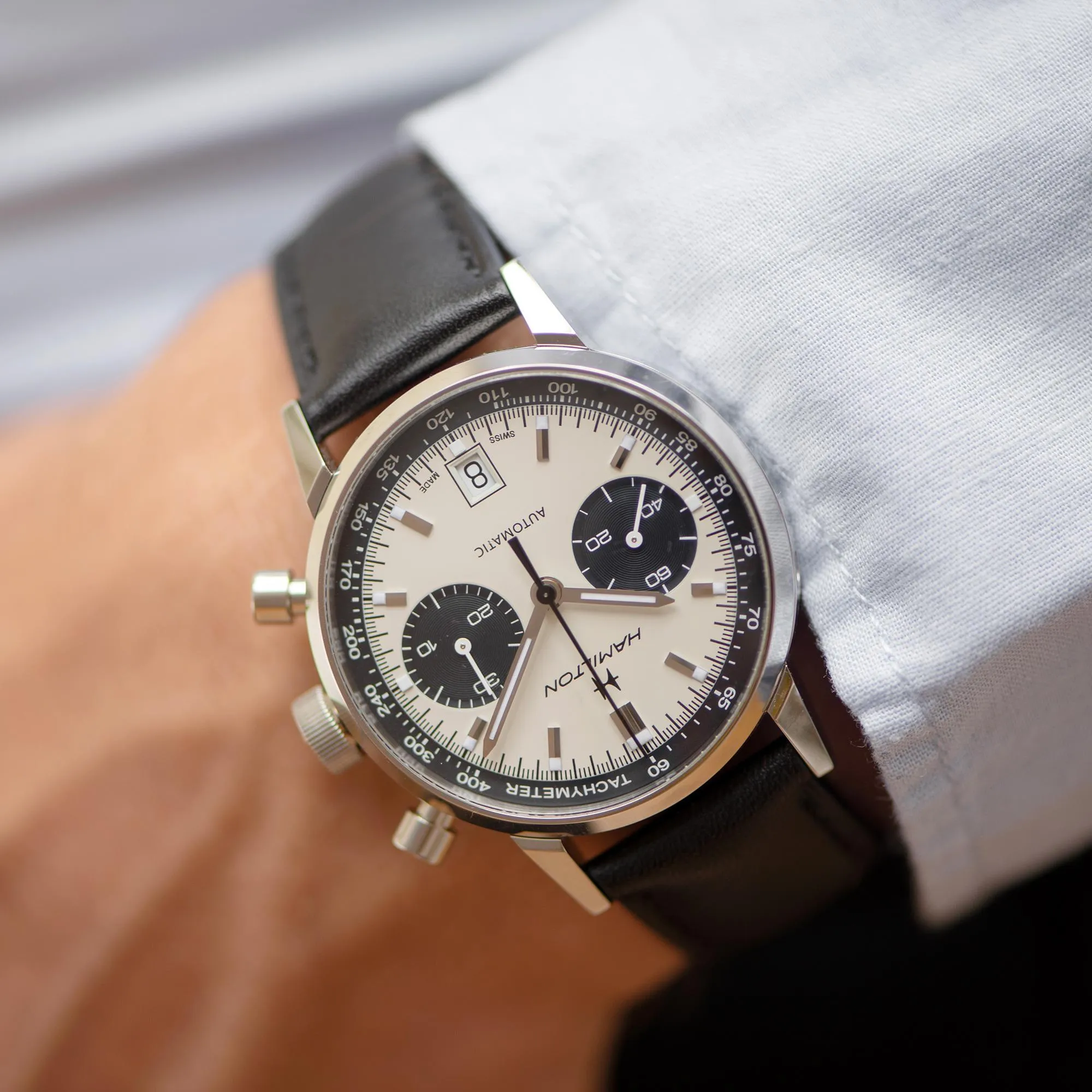 Hamilton American Classic Intra-Matic Automatic Chrono Men's Watch H38416711
