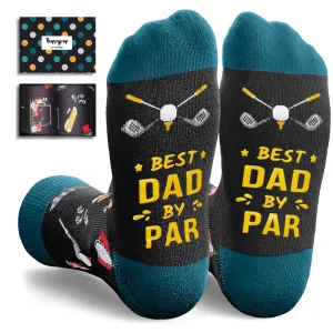 HAPPYPOP Funny Daddy Gift Ideas - Gifts For Dad From Daughter Son, Funny Dad Socks, Dad Birthday Gifts, Father Gifts, Golf Lover Gifts