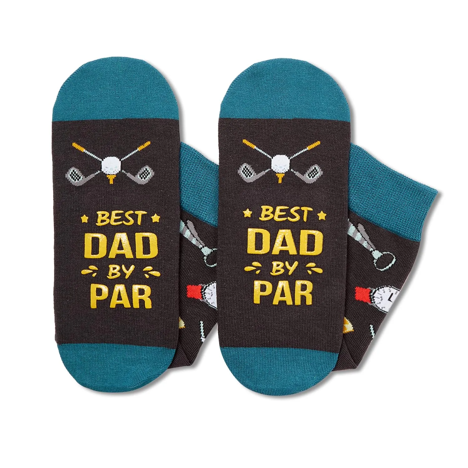 HAPPYPOP Funny Daddy Gift Ideas - Gifts For Dad From Daughter Son, Funny Dad Socks, Dad Birthday Gifts, Father Gifts, Golf Lover Gifts