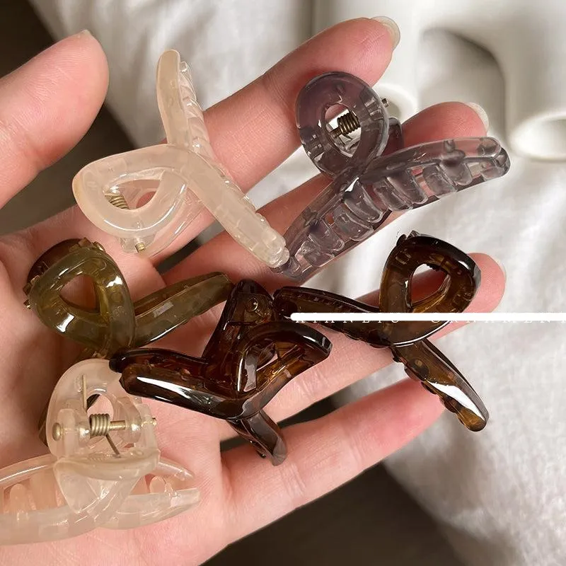 High Ponytail Acrylic Hair Clip