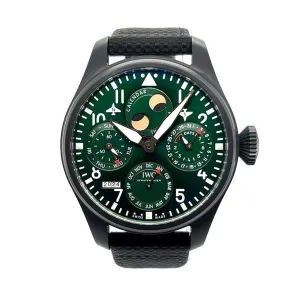 IWC Big Pilot’s Watch Perpetual Calendar Edition Racing Green IW503005 – Certified Pre-Owned
