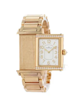 Jaeger LeCoultre Grande Reverso Lady Ultra Thin Q3202121 18kt Rose Gold Box Papers