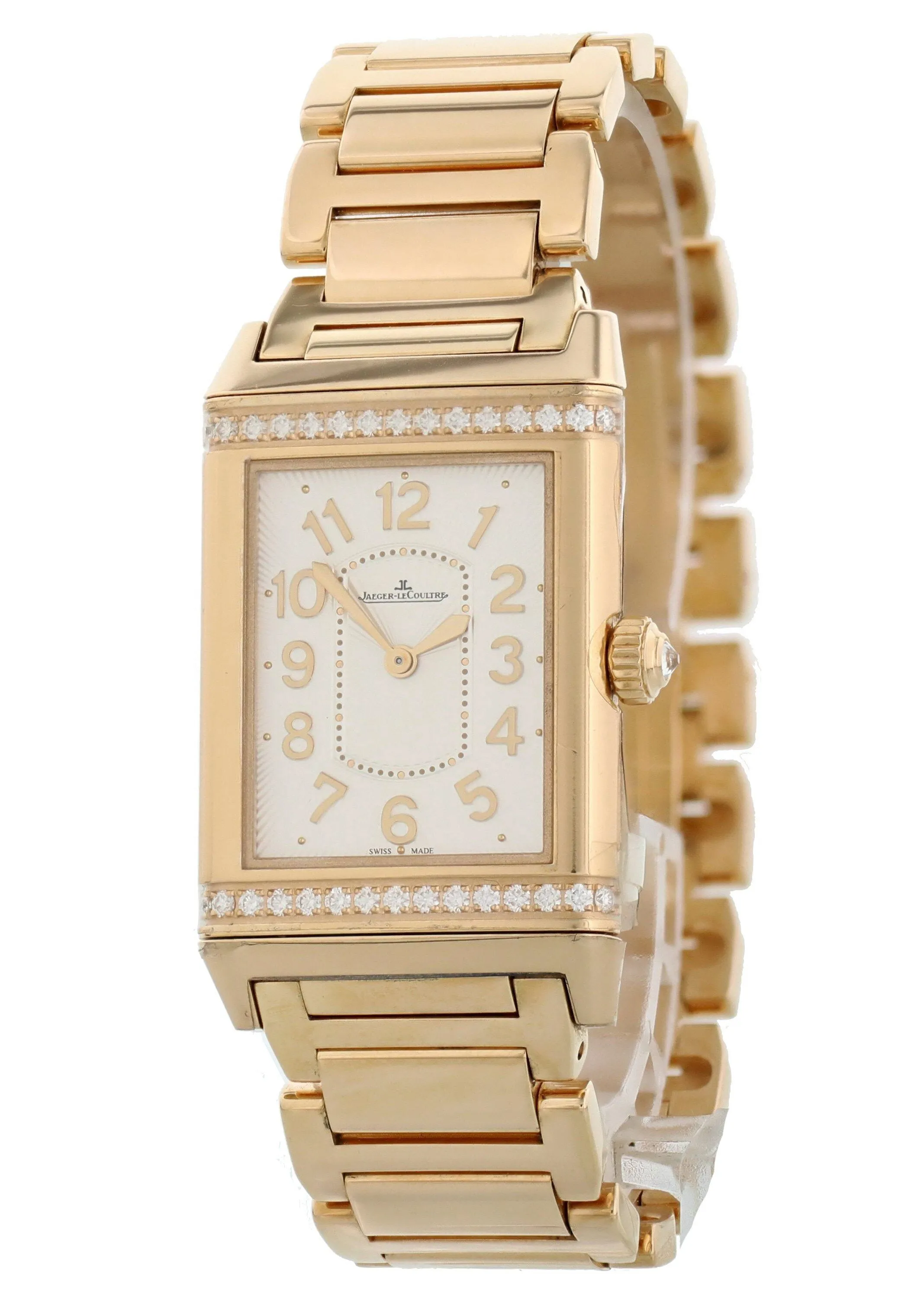 Jaeger LeCoultre Grande Reverso Lady Ultra Thin Q3202121 18kt Rose Gold Box Papers