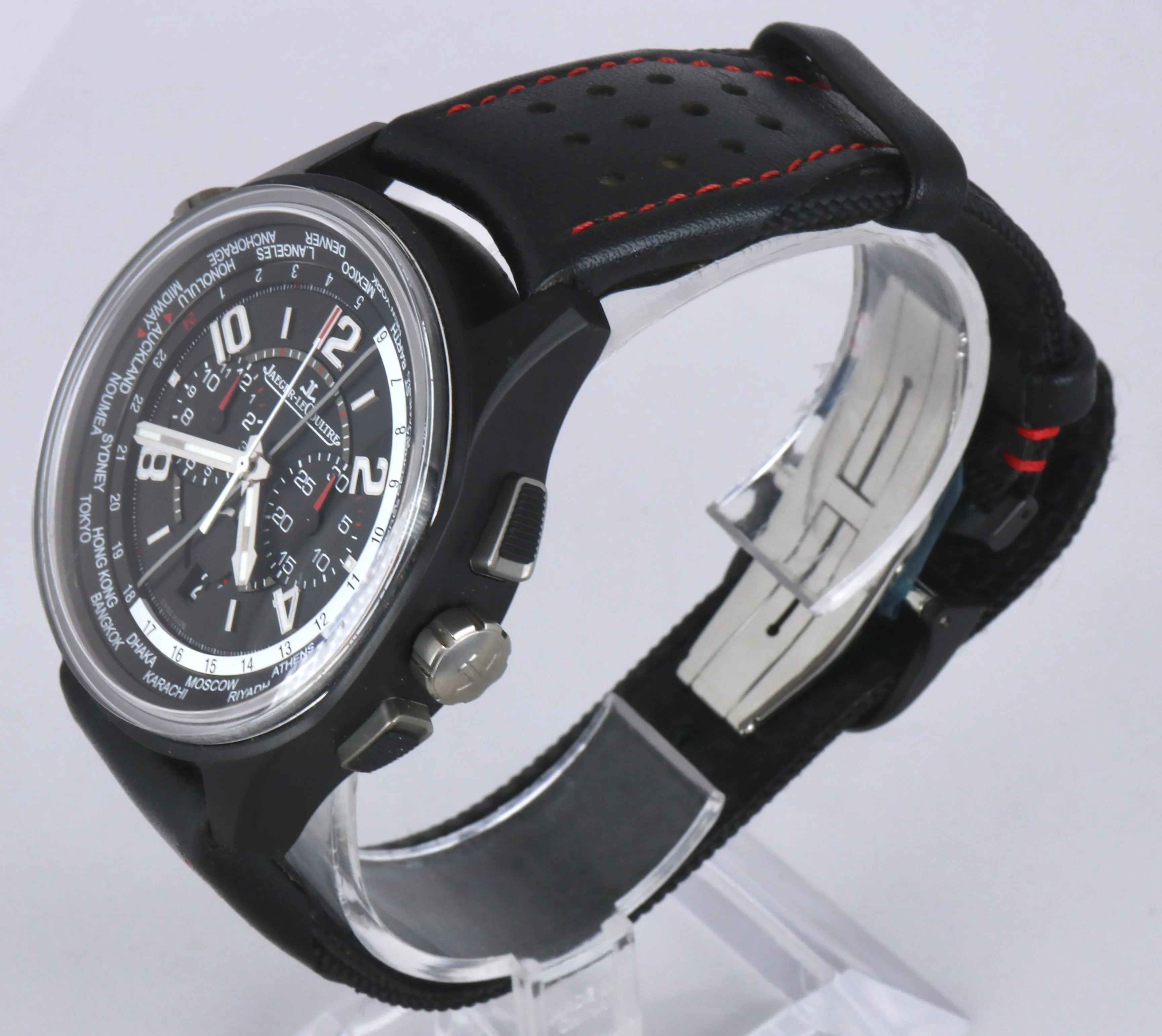 Jaeger LeCoultre JLC Aston Martin Amvox 5 Worldtime Cermet 193.A.C2 Q193A470