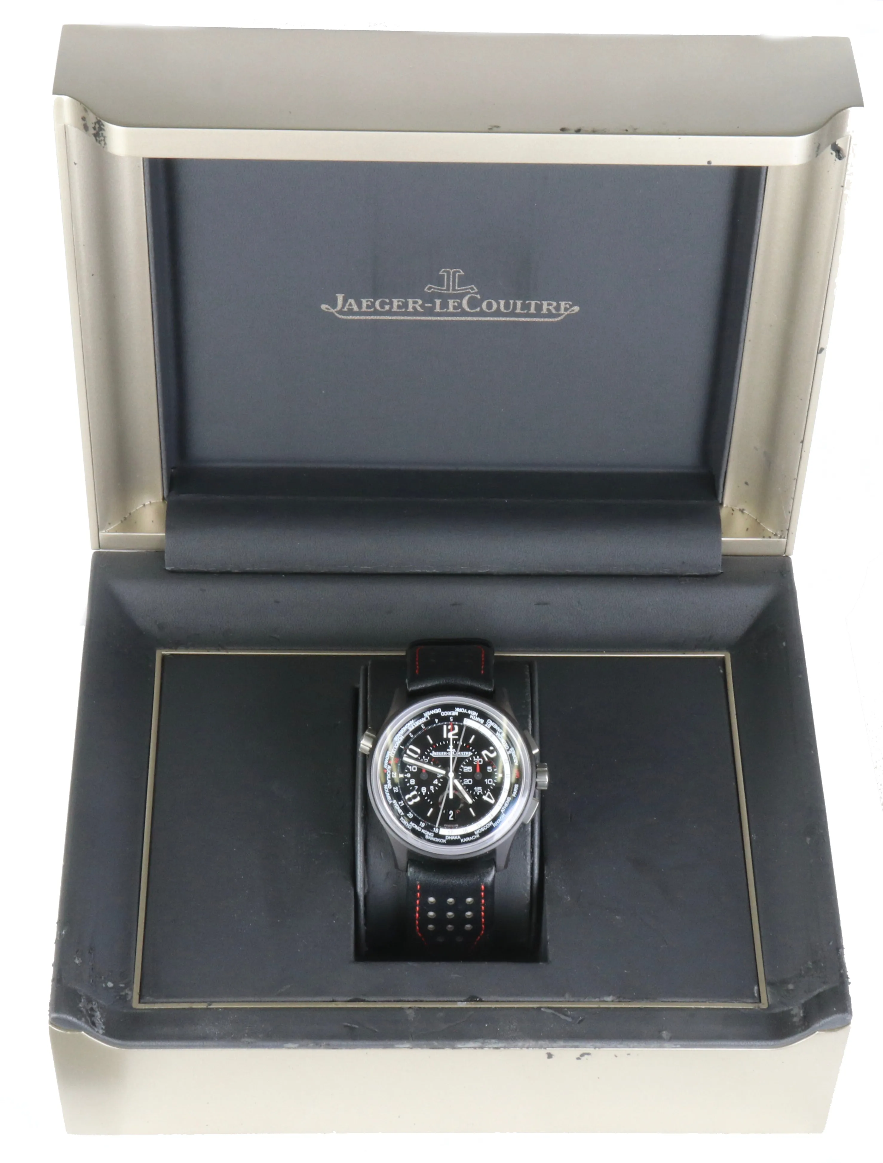 Jaeger LeCoultre JLC Aston Martin Amvox 5 Worldtime Cermet 193.A.C2 Q193A470