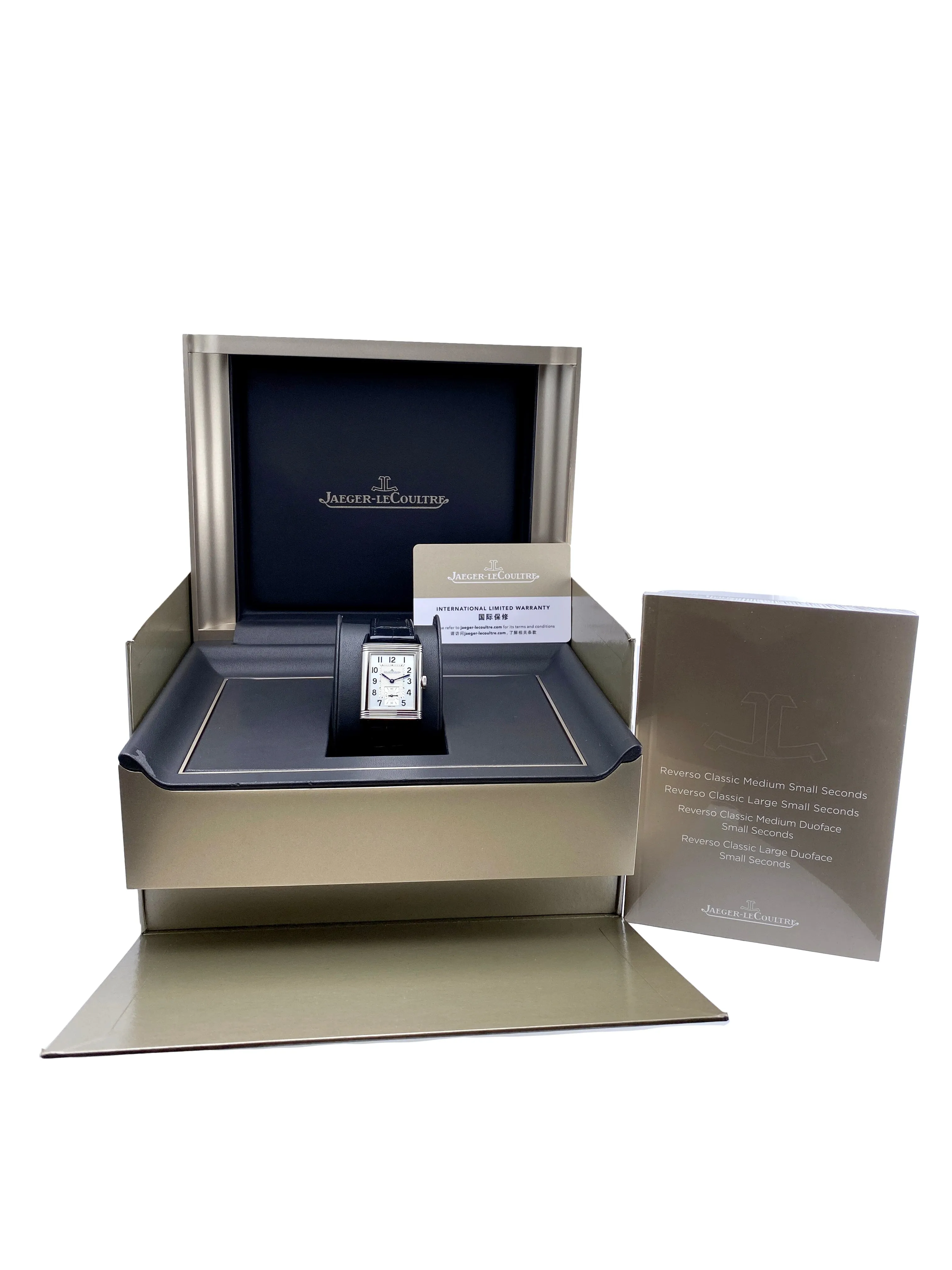 Jaeger-LeCoultre Reverso Classic Q3858520 Mens Watch Box Papers