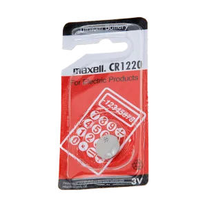 Maxell Lithium Coin Cell Battery -  CR1220 3V