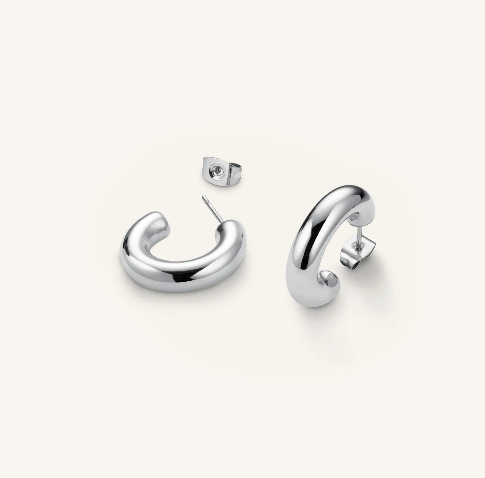 Medium Thick Hoops
