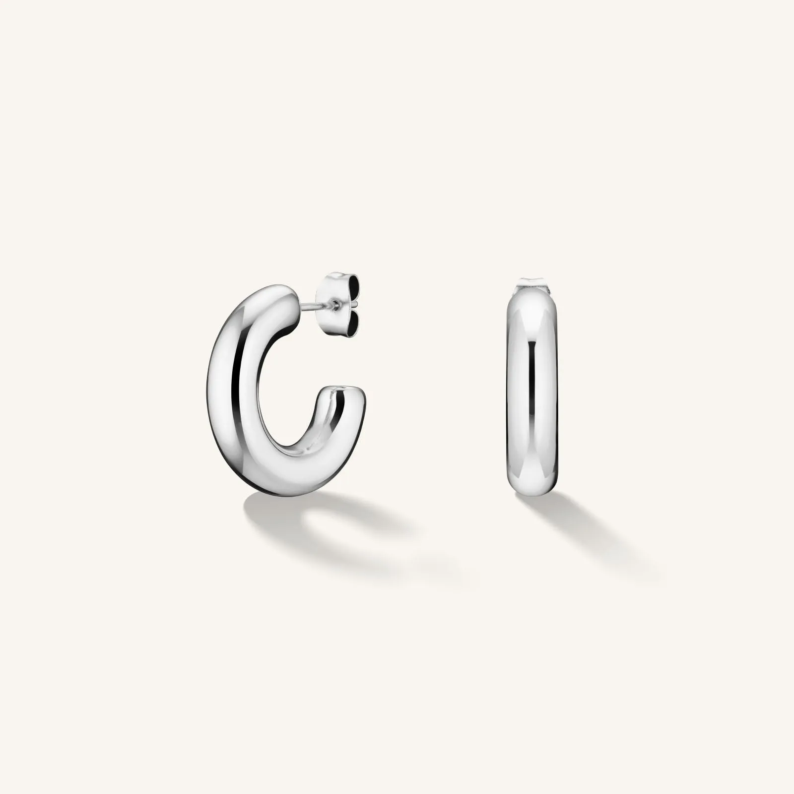 Medium Thick Hoops