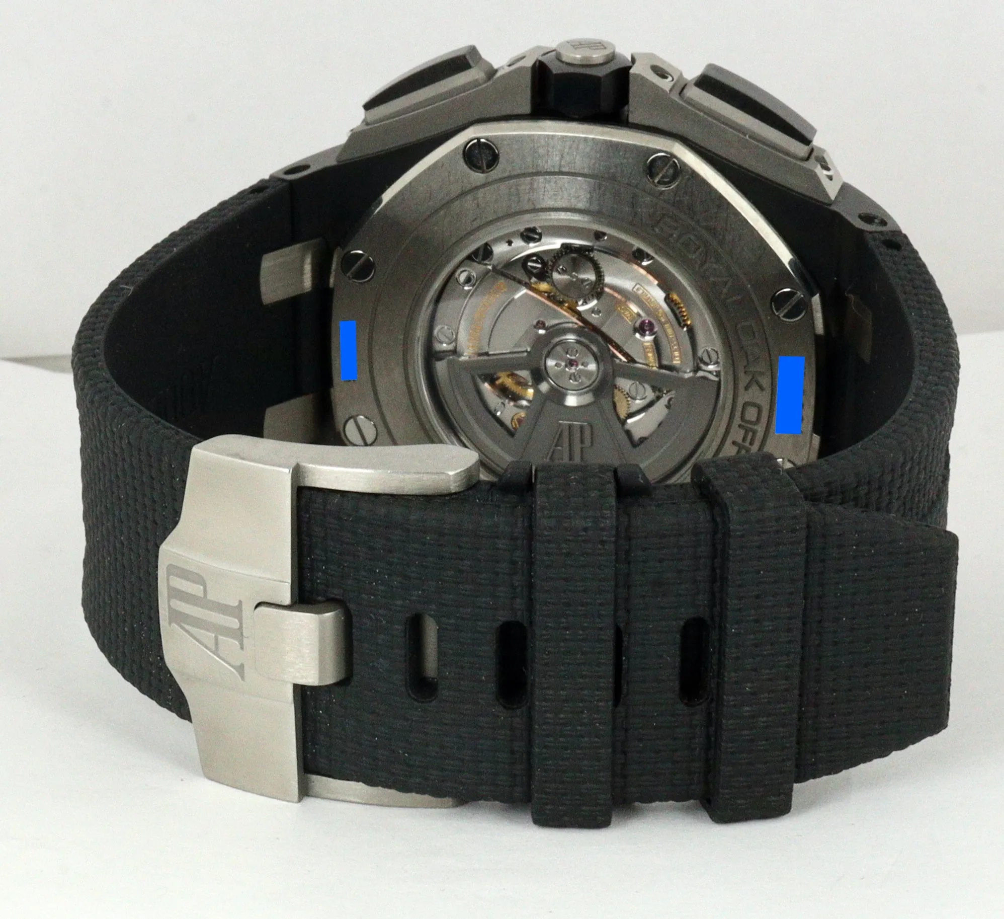 MINT Audemars Piguet AP Royal Oak Offshore Grey 44mm Black Ceramic Watch 26405