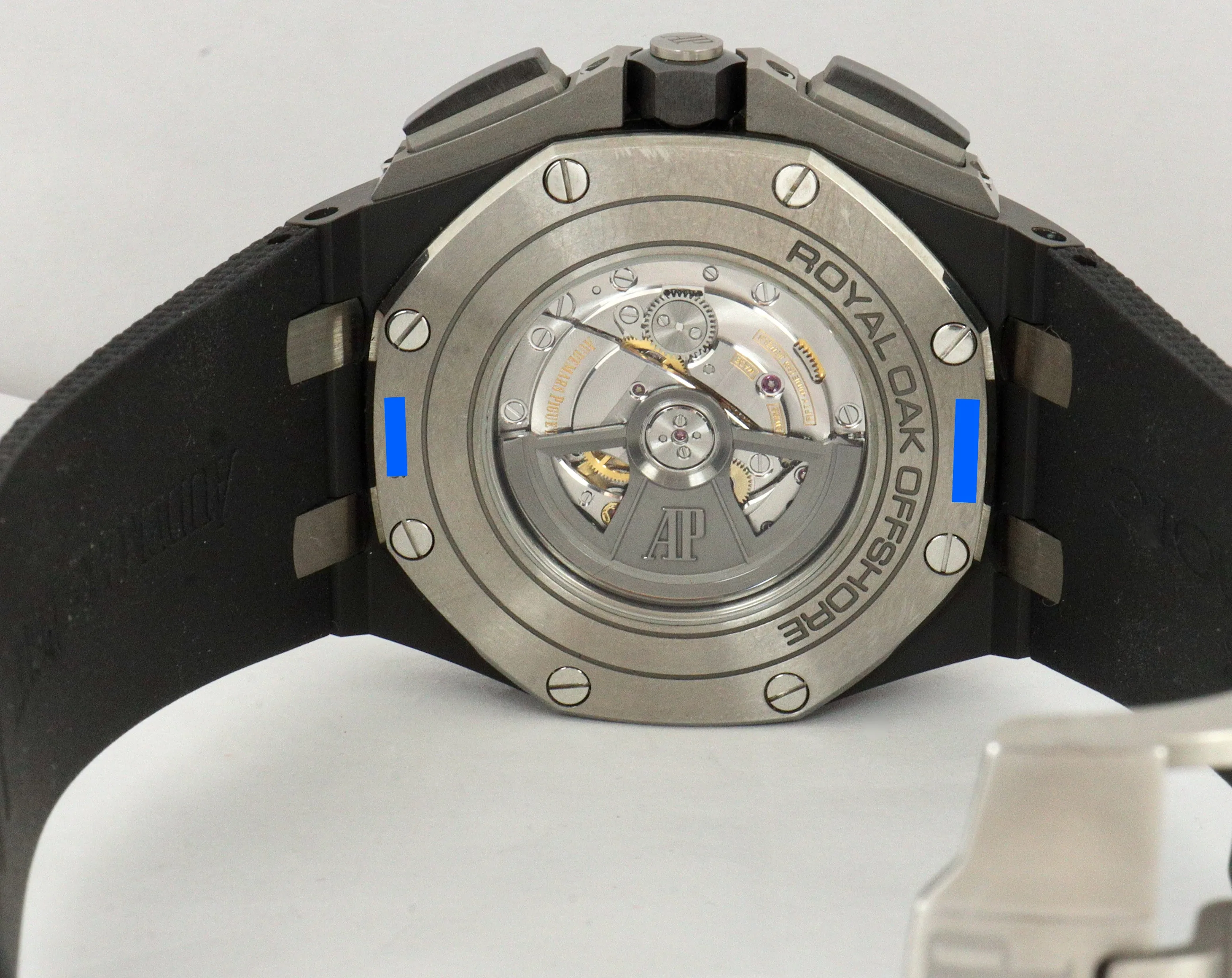 MINT Audemars Piguet AP Royal Oak Offshore Grey 44mm Black Ceramic Watch 26405