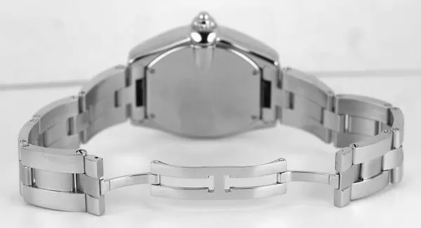 MINT Cartier Roadster XL GMT W62032X6 Silver Roman Automatic Steel Watch 2722