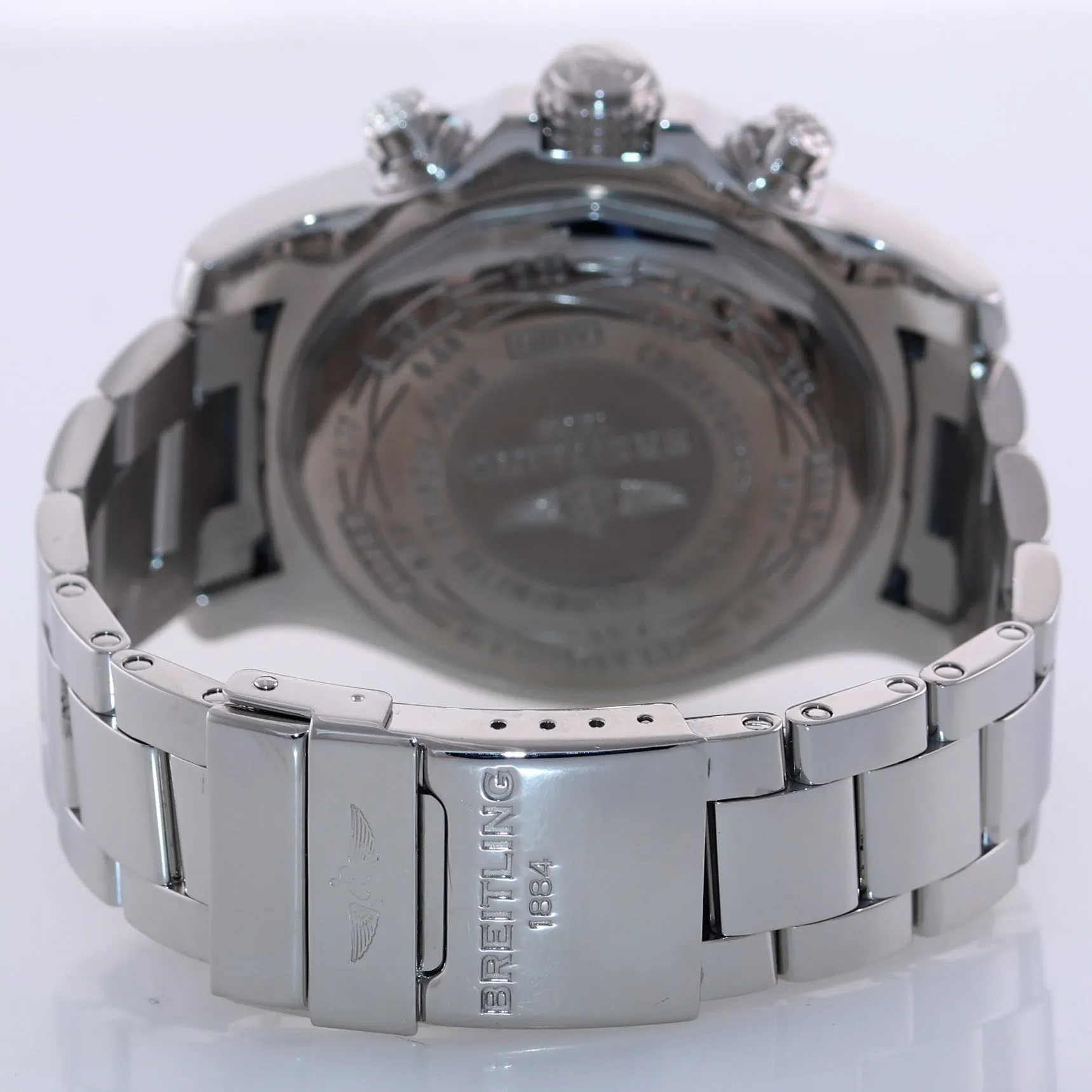 MINT PAPERS Breitling Super Avenger II Chronograph Cream Steel A13370 48mm Watch