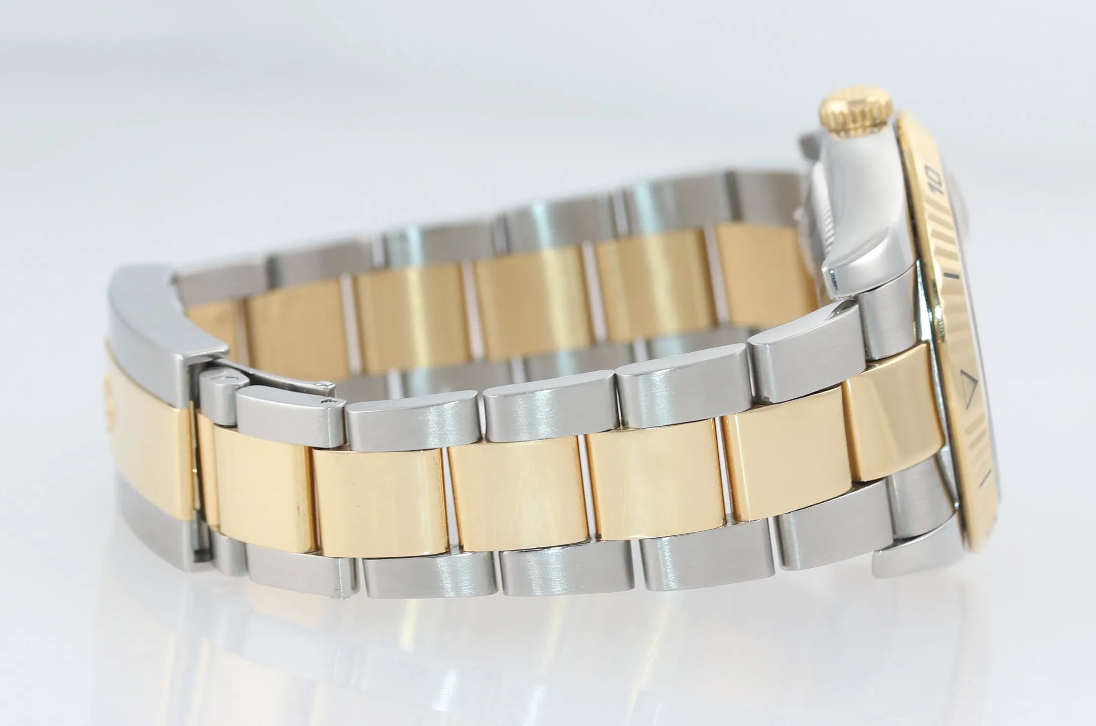 MINT Rolex DateJust 116263 Turn-O-Graph 36mm Thunderbird Champagne Watch Box