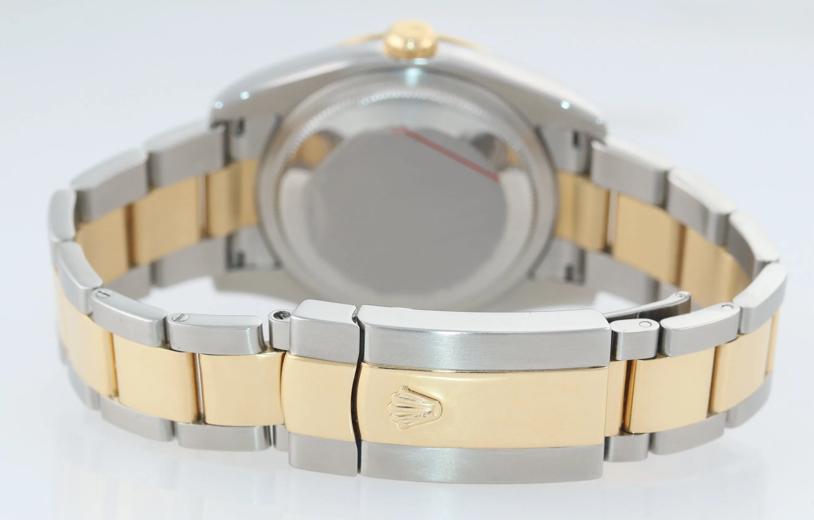 MINT Rolex DateJust 116263 Turn-O-Graph 36mm Thunderbird Champagne Watch Box