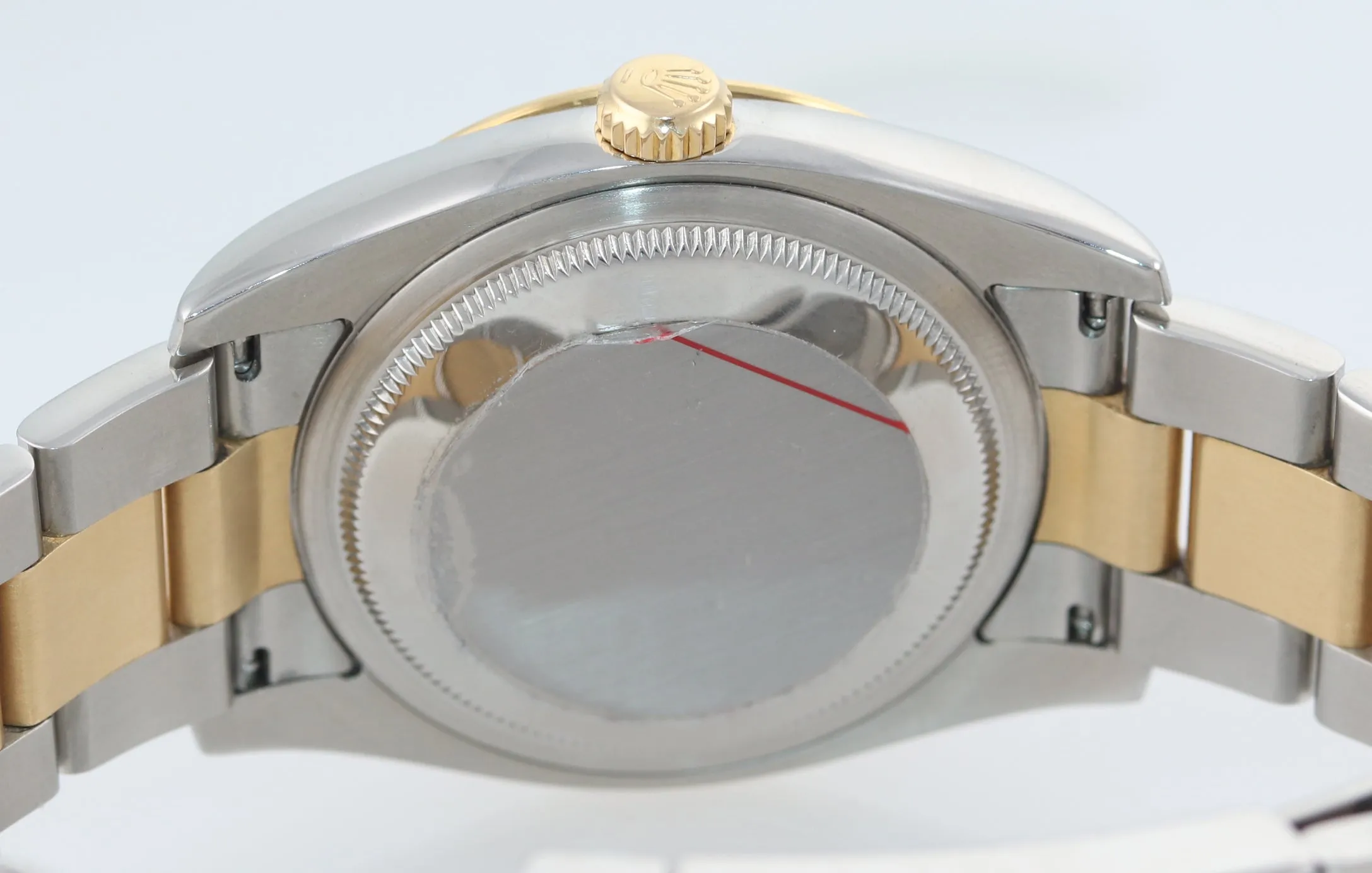 MINT Rolex DateJust 116263 Turn-O-Graph 36mm Thunderbird Champagne Watch Box
