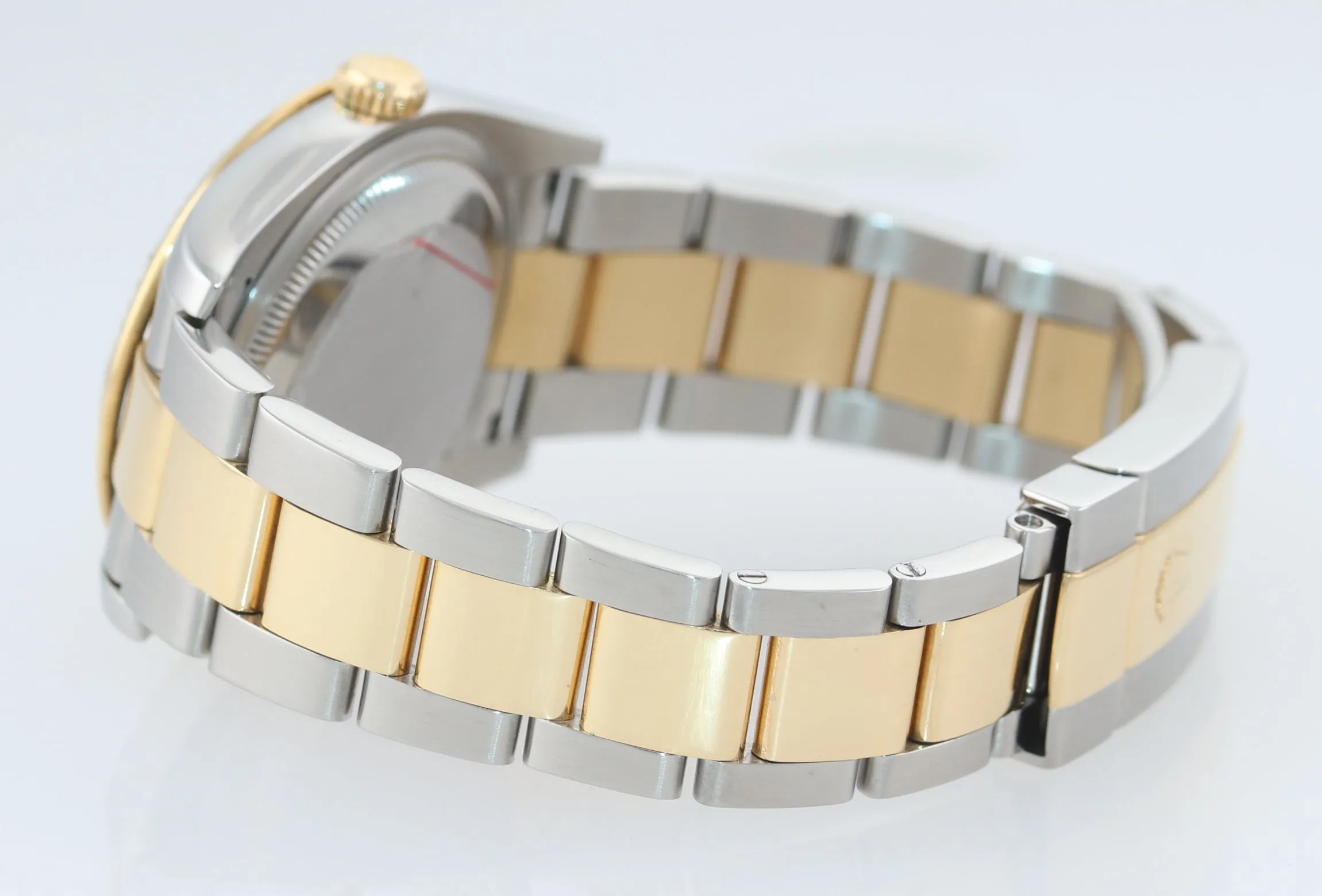MINT Rolex DateJust 116263 Turn-O-Graph 36mm Thunderbird Champagne Watch Box