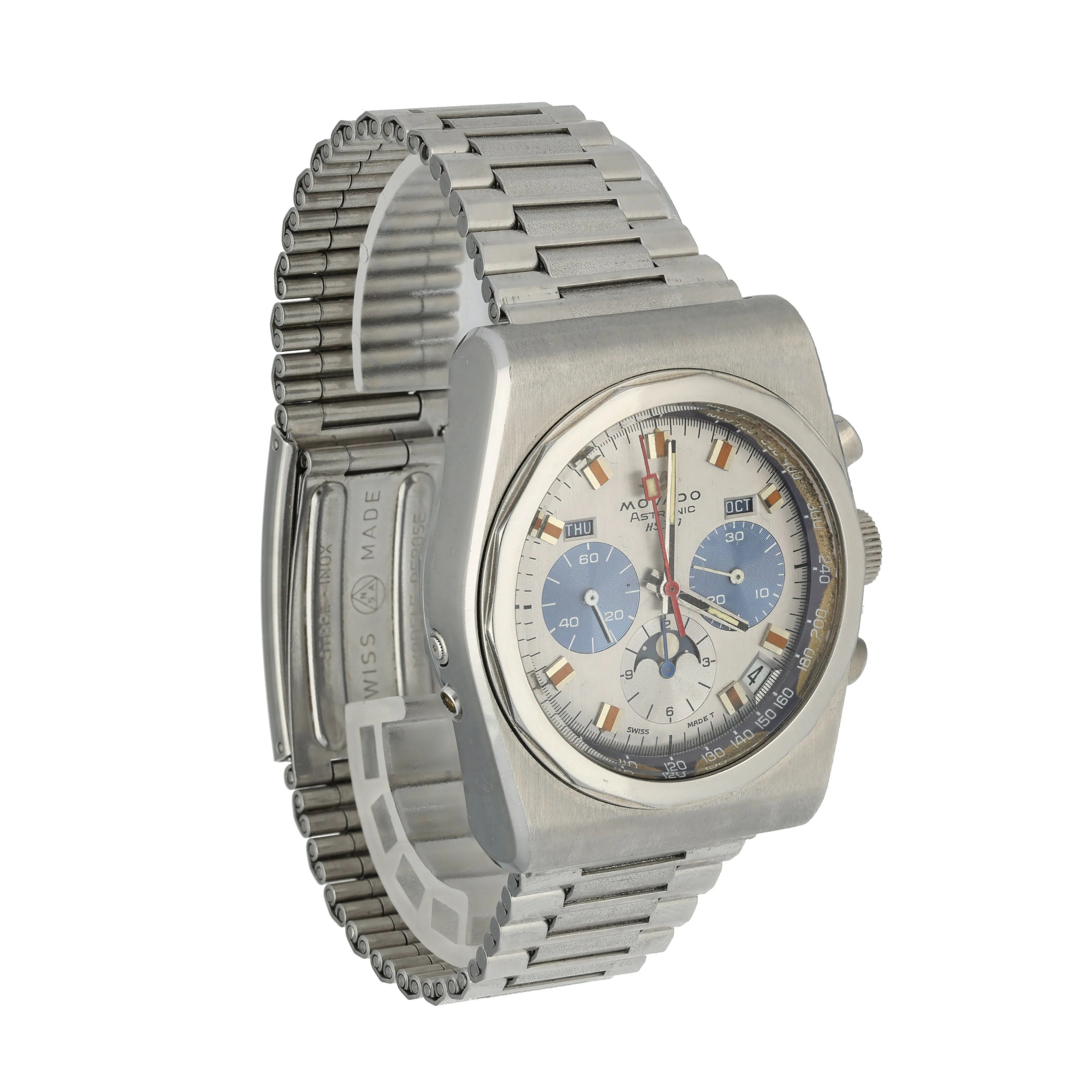 Movado Astronic HS 360 Chronograph Vintage Men's Watch