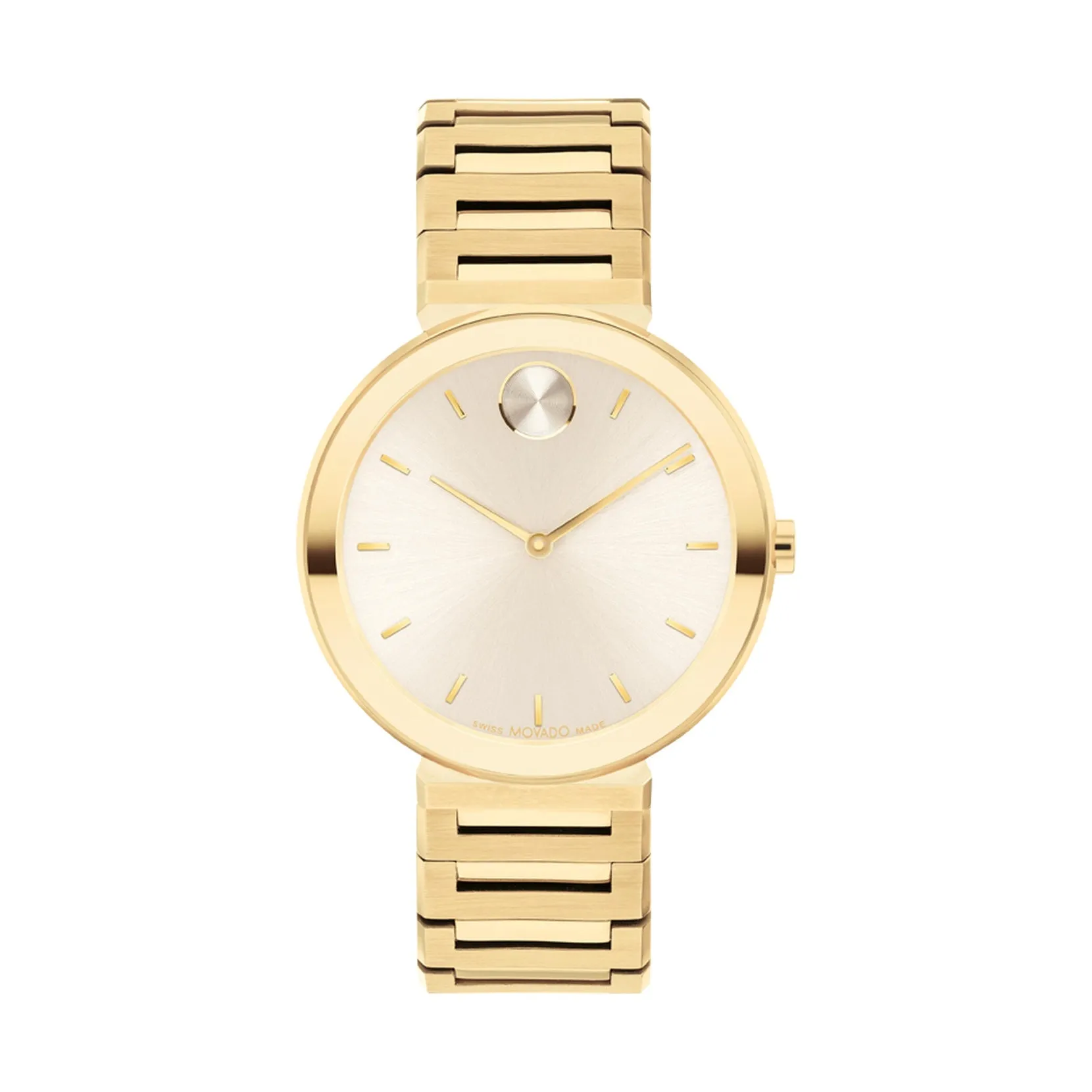 Movado Bold Horizon Ladies Gold Tone Watch