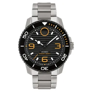 Movado Bold Titanium Quartz Men's Watch 3600967
