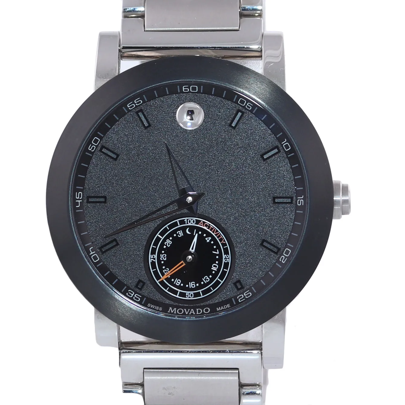 Movado Museum Sport Motion Bluetooth 07.1.19.1345 Steel 44mm Motion X Watch