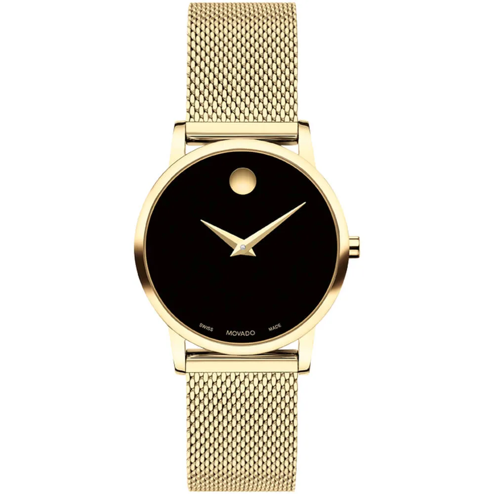Movado Women's Museum Classic Yellow Gold PVD & Stainless Steel Watch 0607627