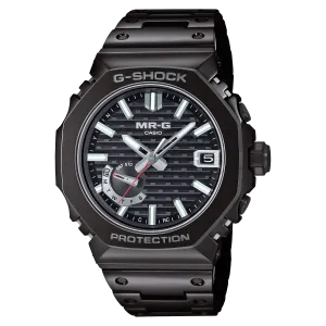 MR-G Black Polished Titanium Cobarion Tough Solar Watch MRGB2100B-1A