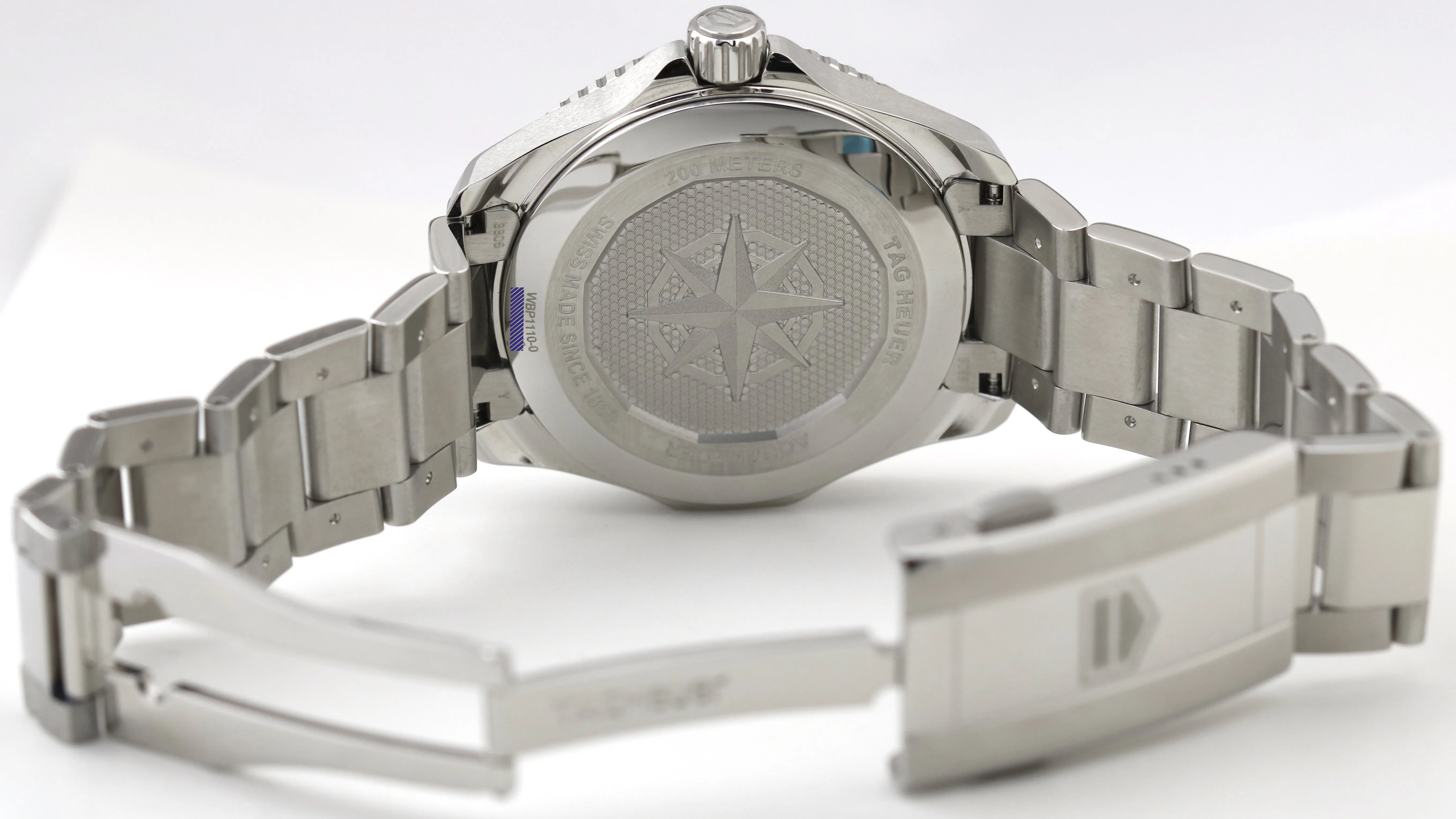 NEW Tag Heuer Aquaracer Professional 200 PAPERS Quartz 40mm WBP1110.BA0627 BOX