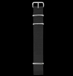NEW! WMT Nylon NATO Watch Strap Black