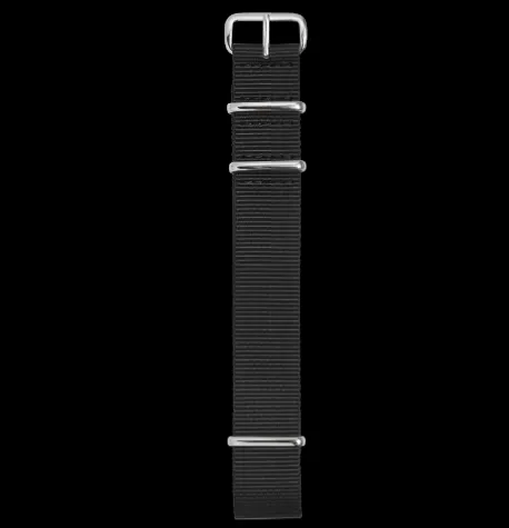 NEW! WMT Nylon NATO Watch Strap Black