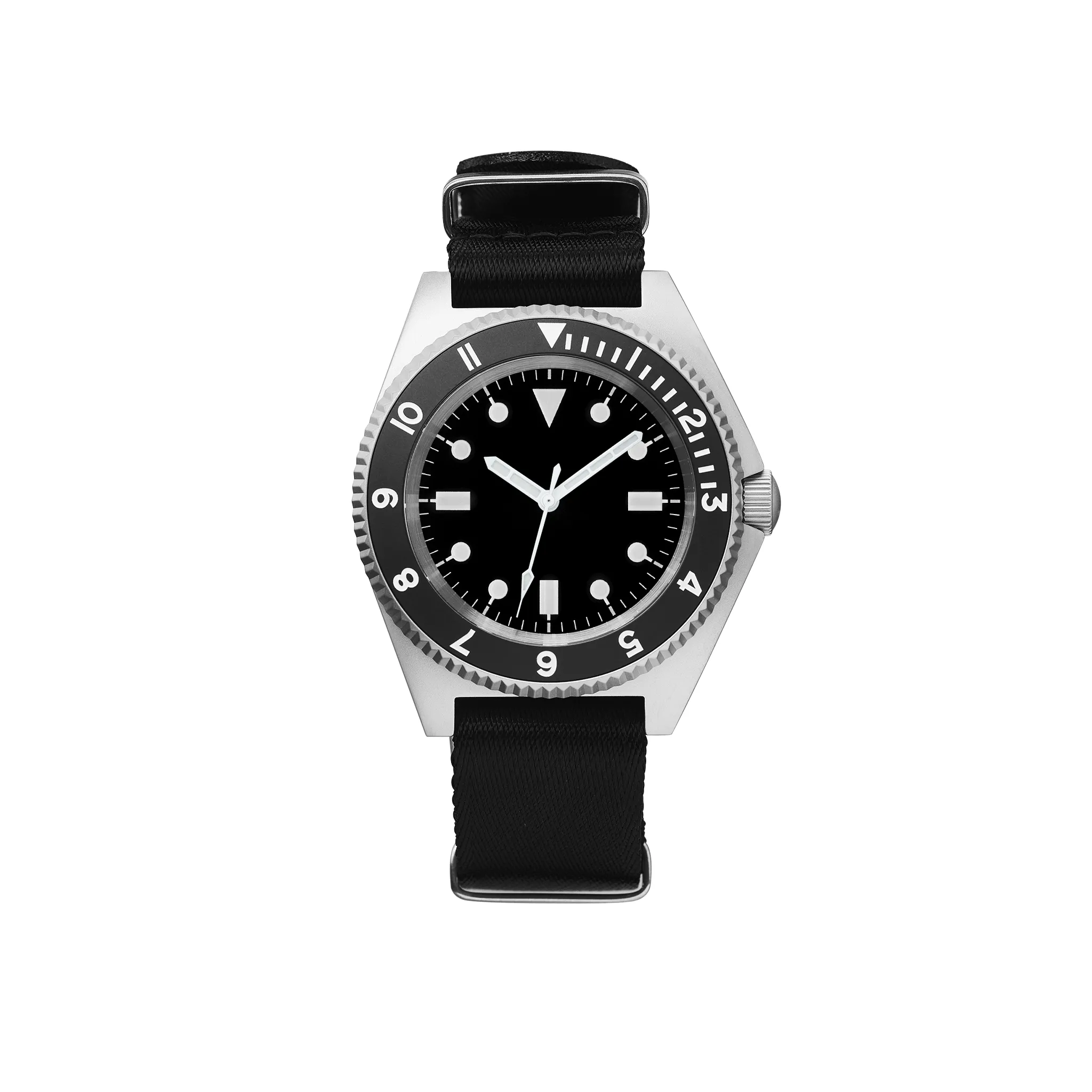 NMK19 Automatic Field Watch: Milspec Type I Sandblasted