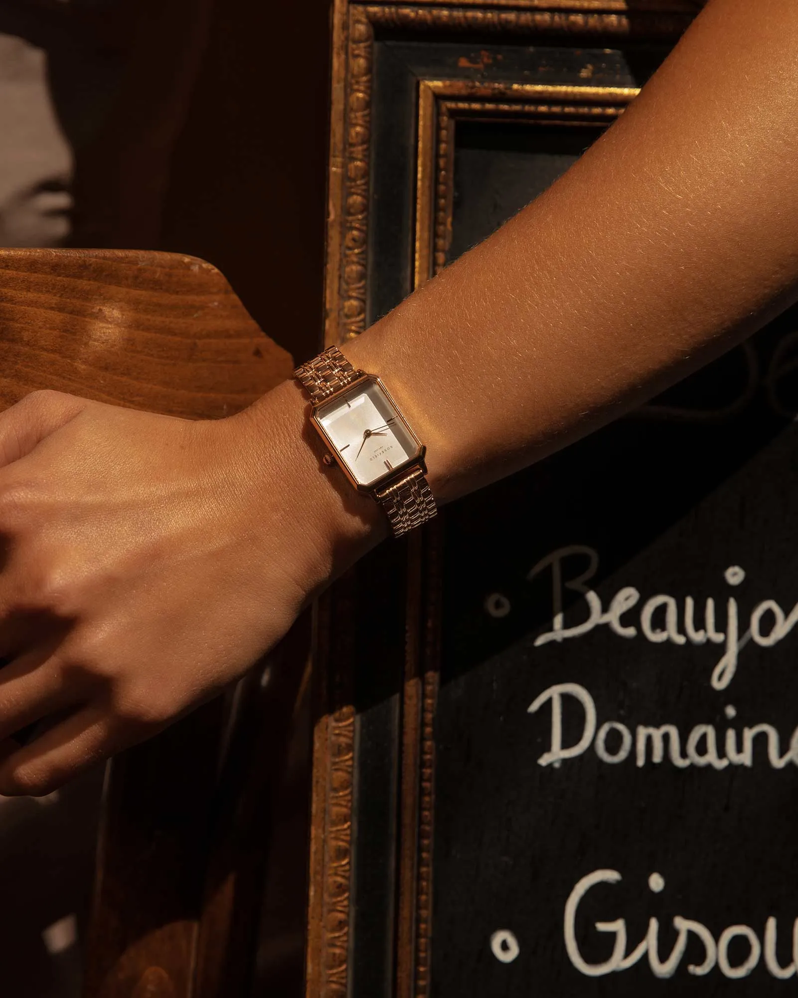 Octagon Rose Gold