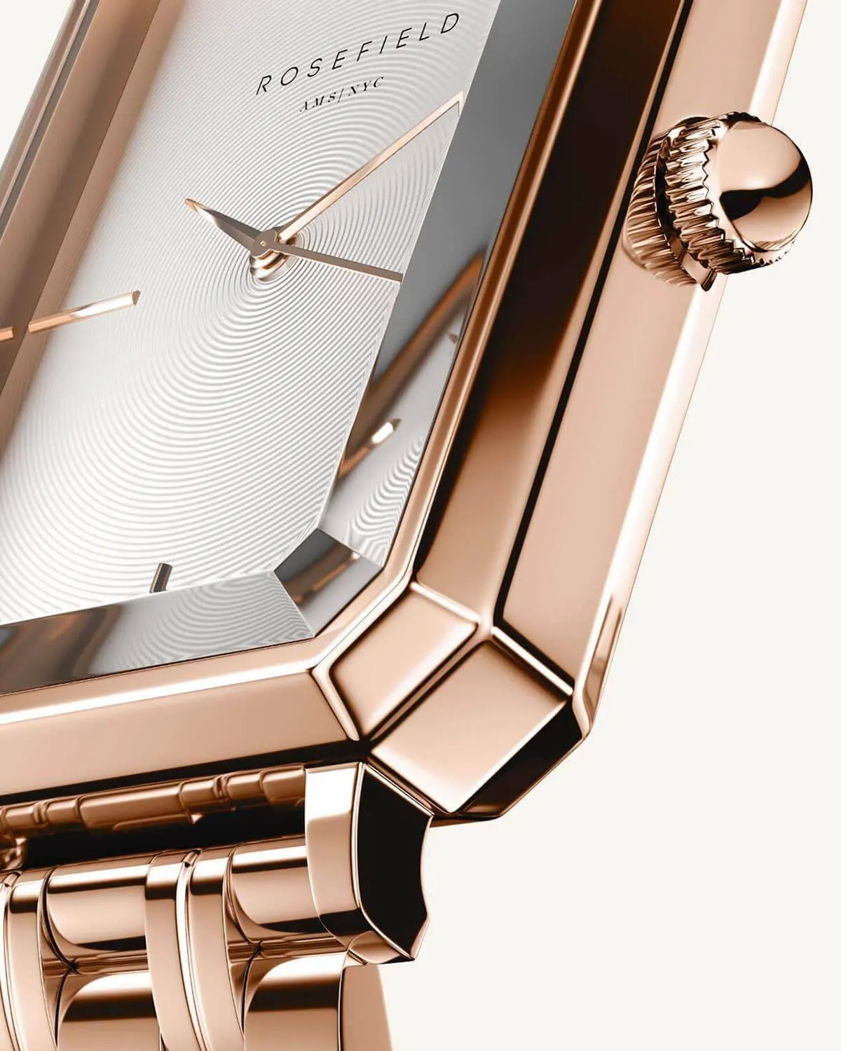 Octagon Rose Gold