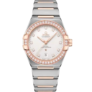 Omega Constellation 39 mm, steel - Sedna™ gold on steel - Sedna™ gold