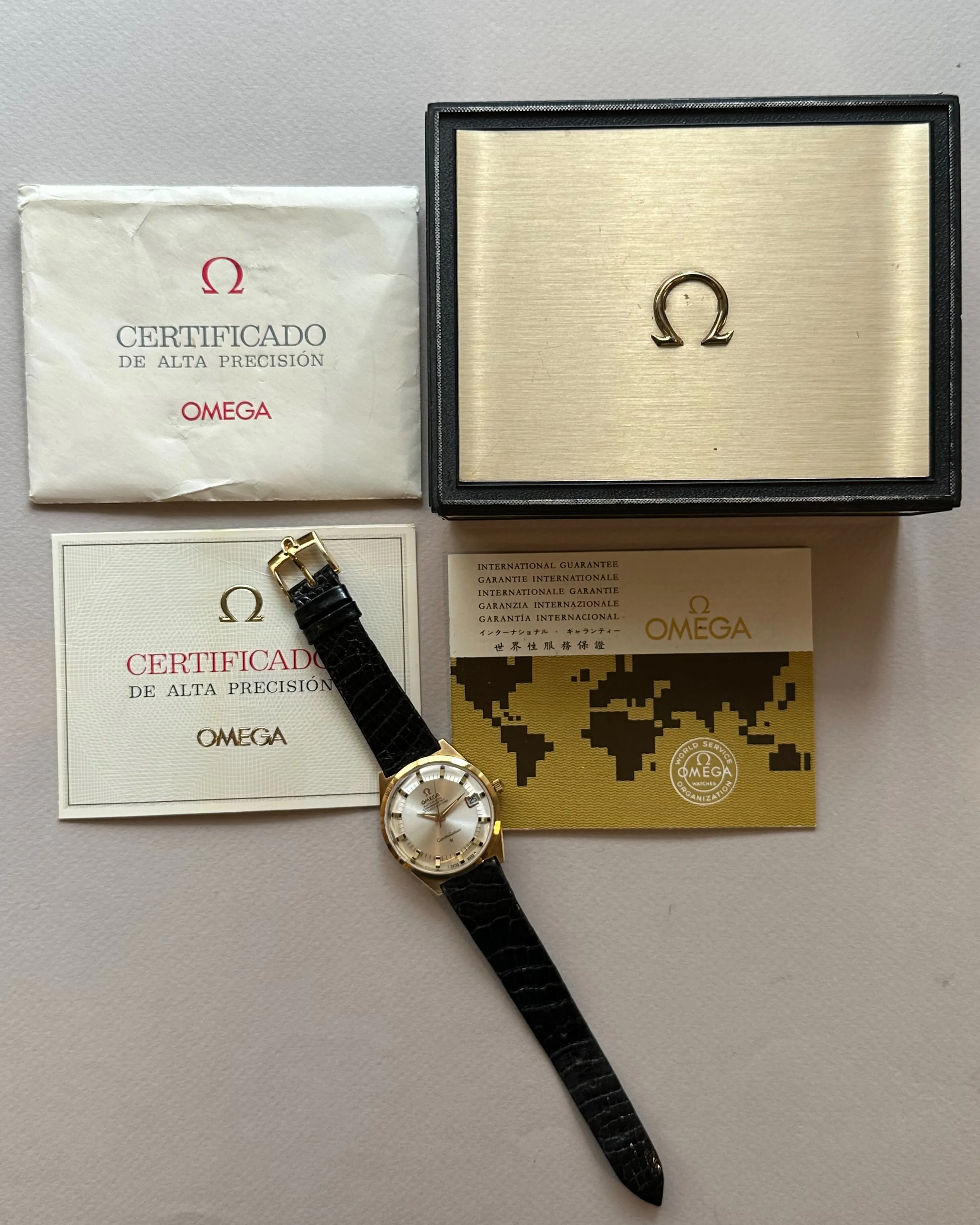 Omega Constellation in Yellow Gold, Ref. 168.025