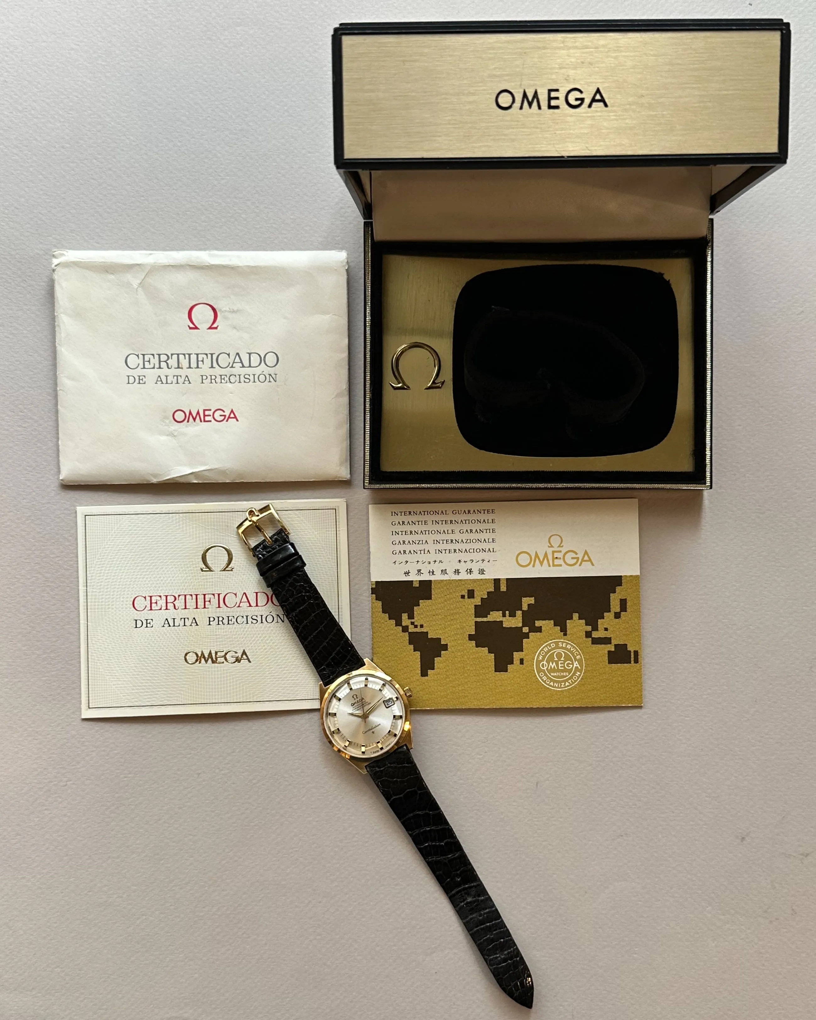 Omega Constellation in Yellow Gold, Ref. 168.025