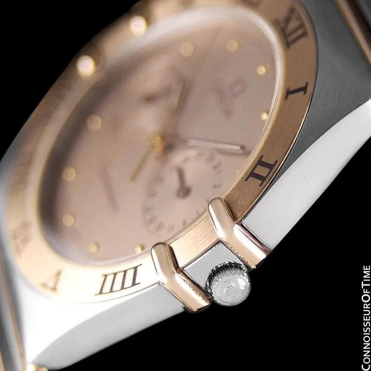 Omega Constellation Mens 35mm, Quartz, Day-Date, Full Bar - Stainless Steel & 18K Gold